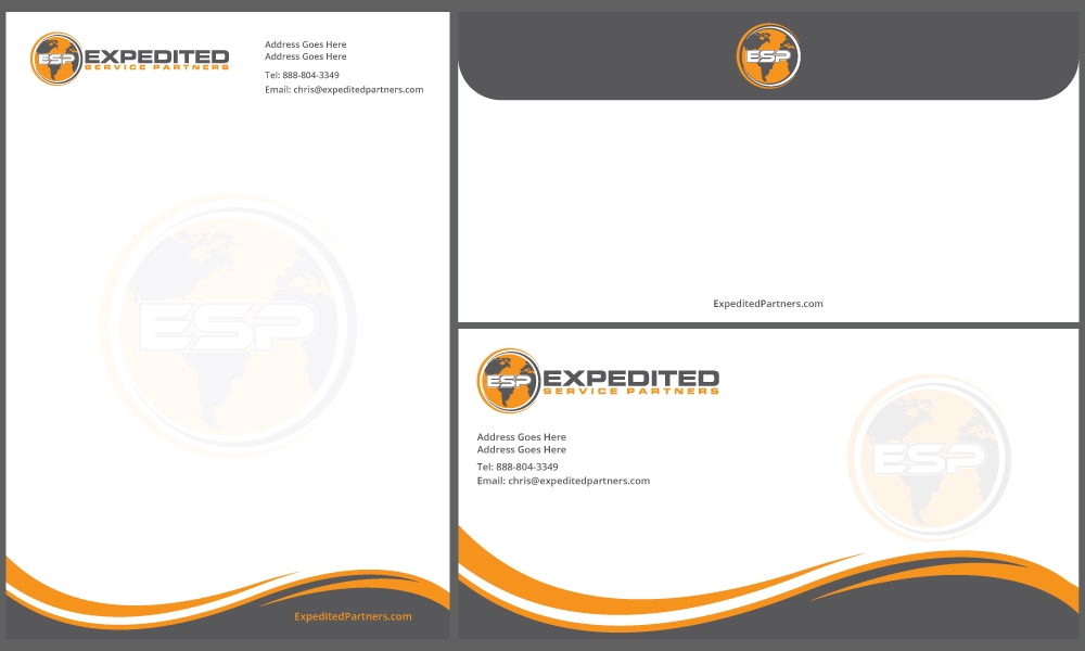 Expedited Service Partners logo design by Gelotine