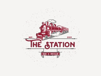 The Station Bar & Grille logo design by DesignPro2050