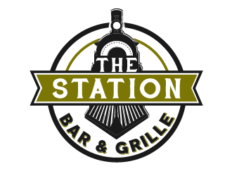 The Station Bar & Grille logo design by axel182