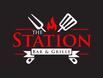 The Station Bar & Grille logo design by AamirKhan