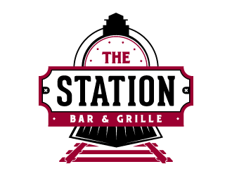 The Station Bar & Grille logo design by Ultimatum