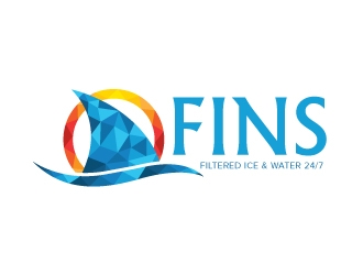 FINS  logo design by sanu