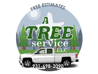 A  Tree Service, LLC logo design by syakiragrnt