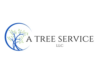 A  Tree Service, LLC logo design by jetzu