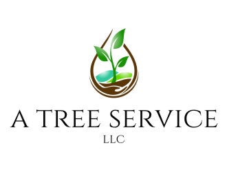 A  Tree Service, LLC logo design by jetzu