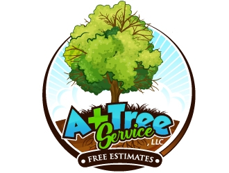 A Tree Service, LLC logo design - 48hourslogo.com