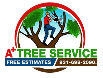 A  Tree Service, LLC logo design by PMG