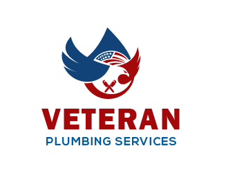 Veteran Plumbing Services logo design by logy_d