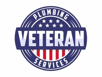 Veteran Plumbing Services logo design by Mardhi