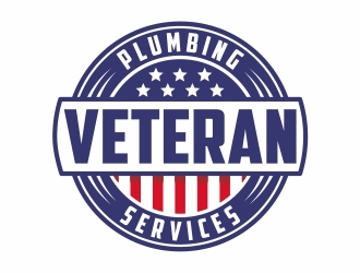 Veteran Plumbing Services logo design by Mardhi