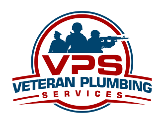 Veteran Plumbing Services logo design by cintoko