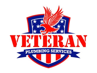 Veteran Plumbing Services logo design by daywalker