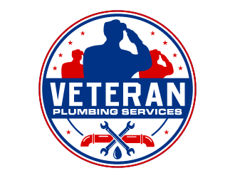 Veteran Plumbing Services logo design by Ultimatum