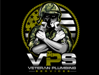 Veteran Plumbing Services logo design by Suvendu