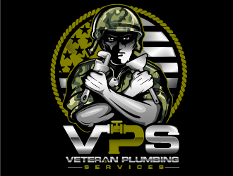 Veteran Plumbing Services logo design by Suvendu