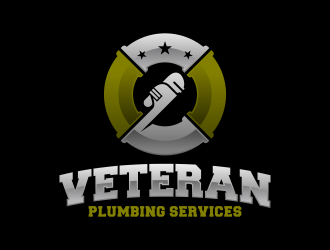 Veteran Plumbing Services logo design by ekitessar