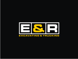 E & R Excavating & Trucking Inc. logo design by Artomoro