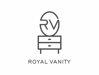 Royal Vanity  logo design by up2date