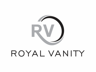 Royal Vanity  logo design by up2date