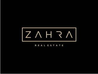 Zahra Real Estate logo design by Kraken