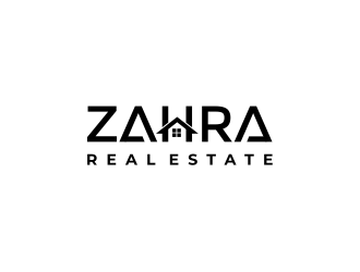 Zahra Real Estate logo design by Girly