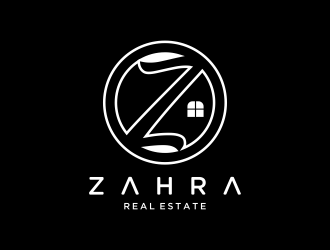 Zahra Real Estate logo design by Mahrein