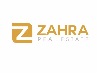 Zahra Real Estate logo design by up2date