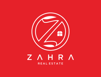 Zahra Real Estate logo design by Mahrein