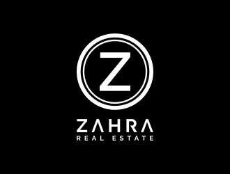 Zahra Real Estate logo design by thegoldensmaug