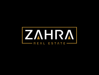 Zahra Real Estate logo design by thegoldensmaug