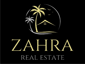 Zahra Real Estate logo design by jetzu