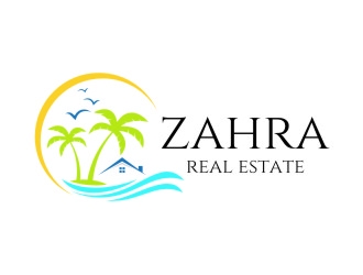 Zahra Real Estate logo design by jetzu