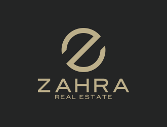 Zahra Real Estate logo design by DeyXyner