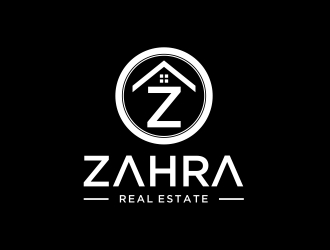 Zahra Real Estate logo design by aura