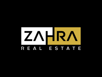 Zahra Real Estate logo design by thegoldensmaug