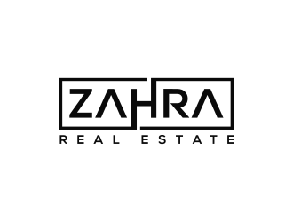 Zahra Real Estate logo design by thegoldensmaug