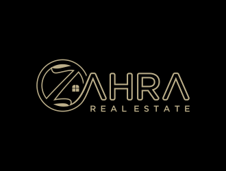 Zahra Real Estate logo design by Mahrein