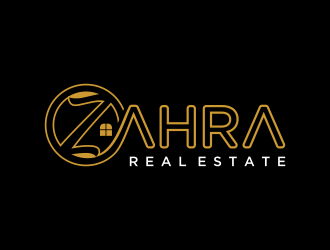 Zahra Real Estate logo design by Mahrein