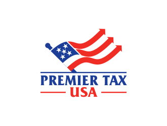 Premier Tax USA logo design by monster96