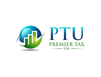 Premier Tax USA logo design by Garmos