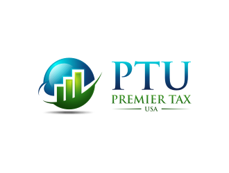 Premier Tax USA logo design by Garmos