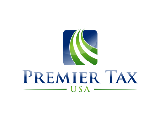 Premier Tax USA logo design by johana