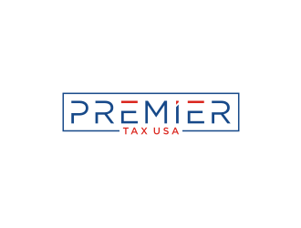 Premier Tax USA logo design by Artomoro