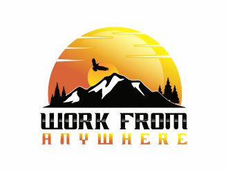 Work From Anywhere [Global] logo design by up2date