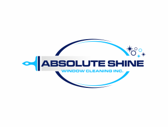 Absolute Shine Window Cleaning Inc. logo design by scolessi