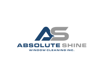 Absolute Shine Window Cleaning Inc. logo design by Artomoro