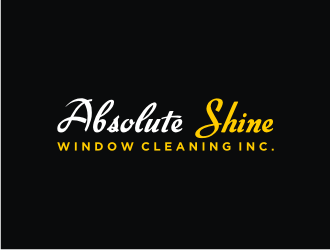 Absolute Shine Window Cleaning Inc. logo design by Artomoro