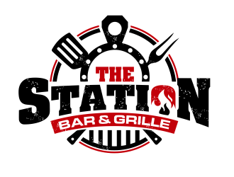 The Station Bar & Grille logo design by ingepro