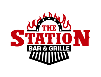 The Station Bar & Grille logo design by ingepro