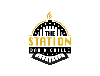 The Station Bar & Grille logo design by CreativeKiller